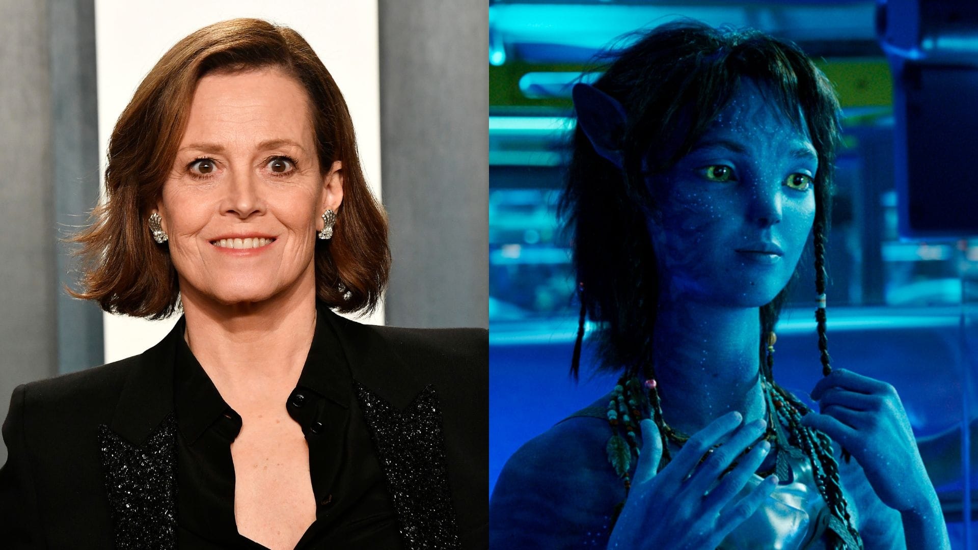 Avatar The Way Of Water 73 year old actress segourney weaver played 14 years old kid kiri james cameron film
