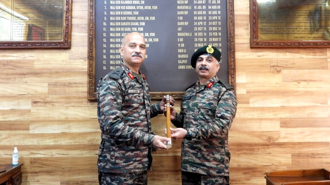 Major General Mohit Seth takes charge as GOC Kilo Force srinagar
