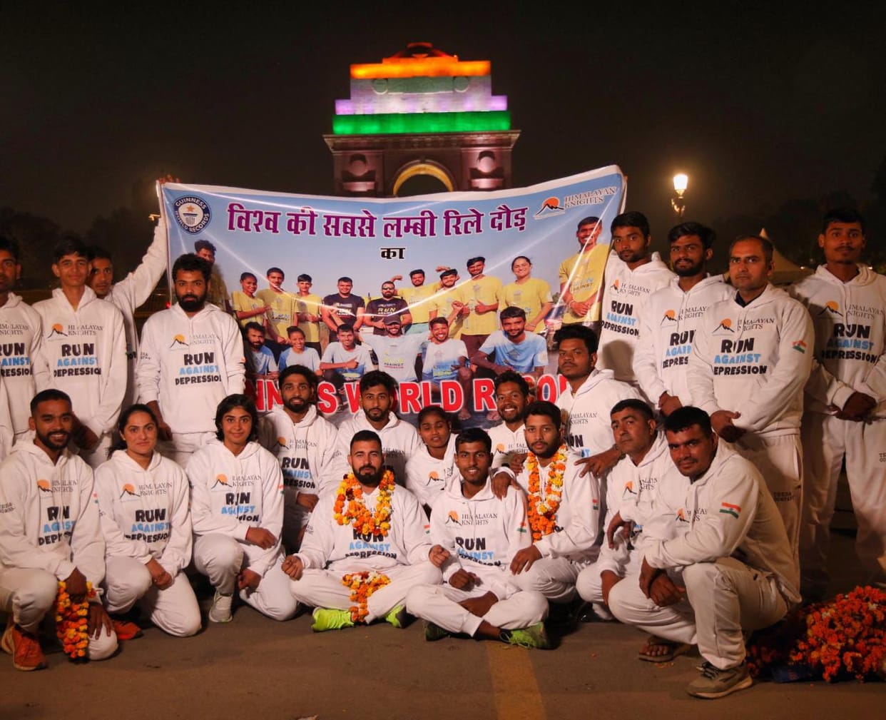 Faloda mountaineer Sonu's team broke England's record in relay race