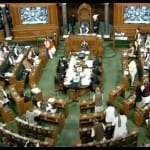 लोकसभा में विपक्ष का भारी हंगामा