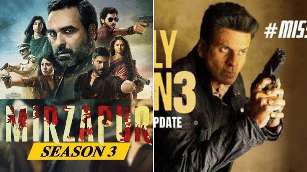 2023 Most awaited web series Mirzapur 3 Paatal  lok2  Scam 2003 Indian Police Force Family man 3