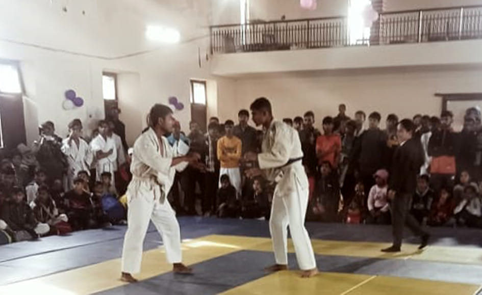 Saharanpur's Aryan won in the 60 kg weight of Judo