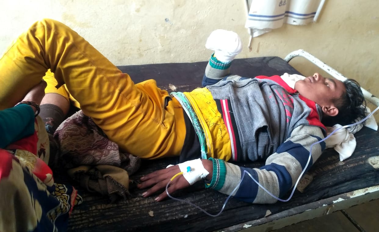 accident,fault,gonda,ht line