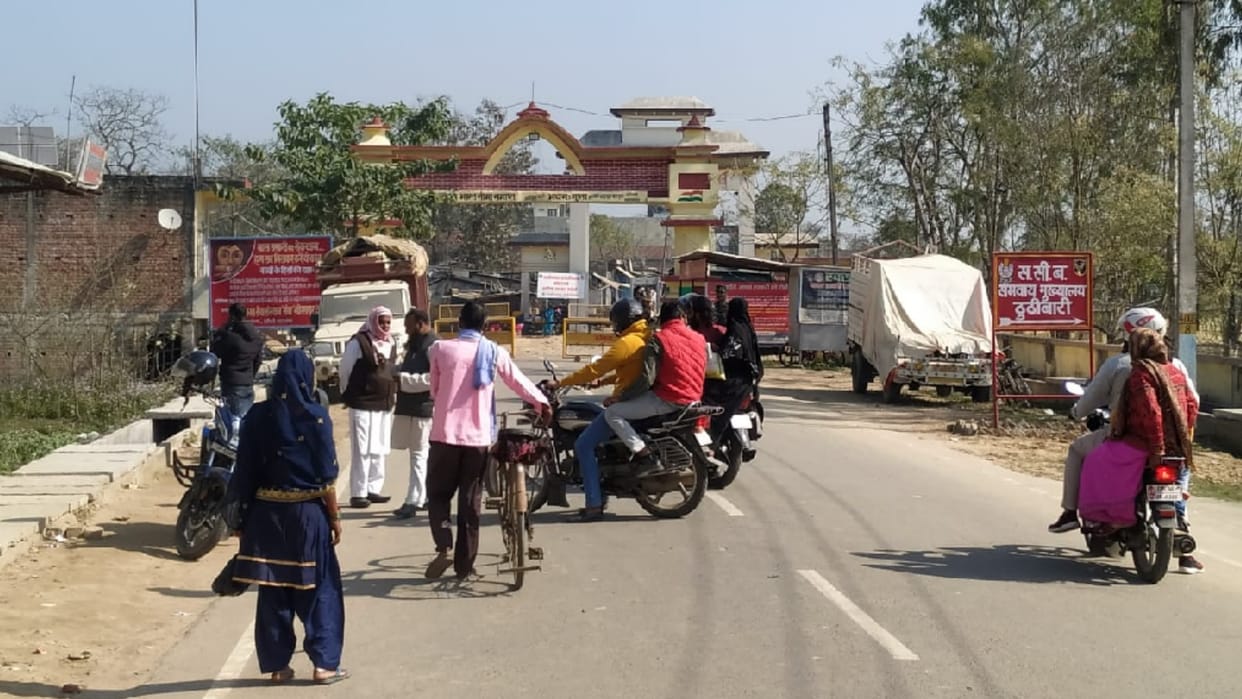 road from Maharajganj to Thuthibari will be widened