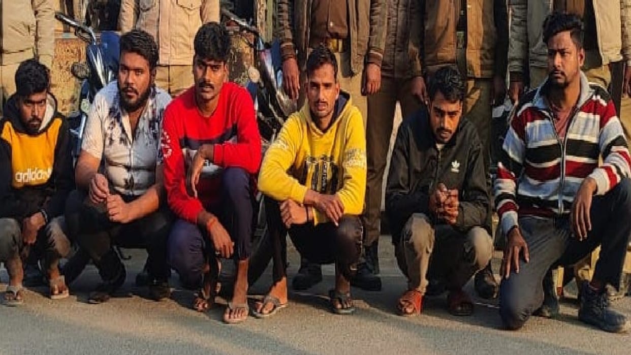 Six arrested with 11 stolen bikes in Gorakhpur