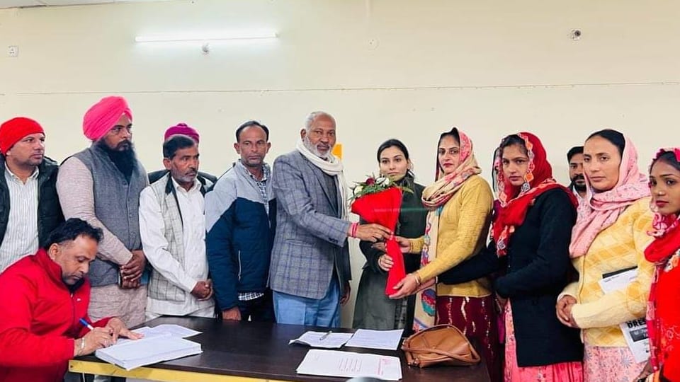 Fatehabad: Jyoti of Bhattu Panchayat Samiti and Gurpreet Kaur of Nagpur became chairperson
