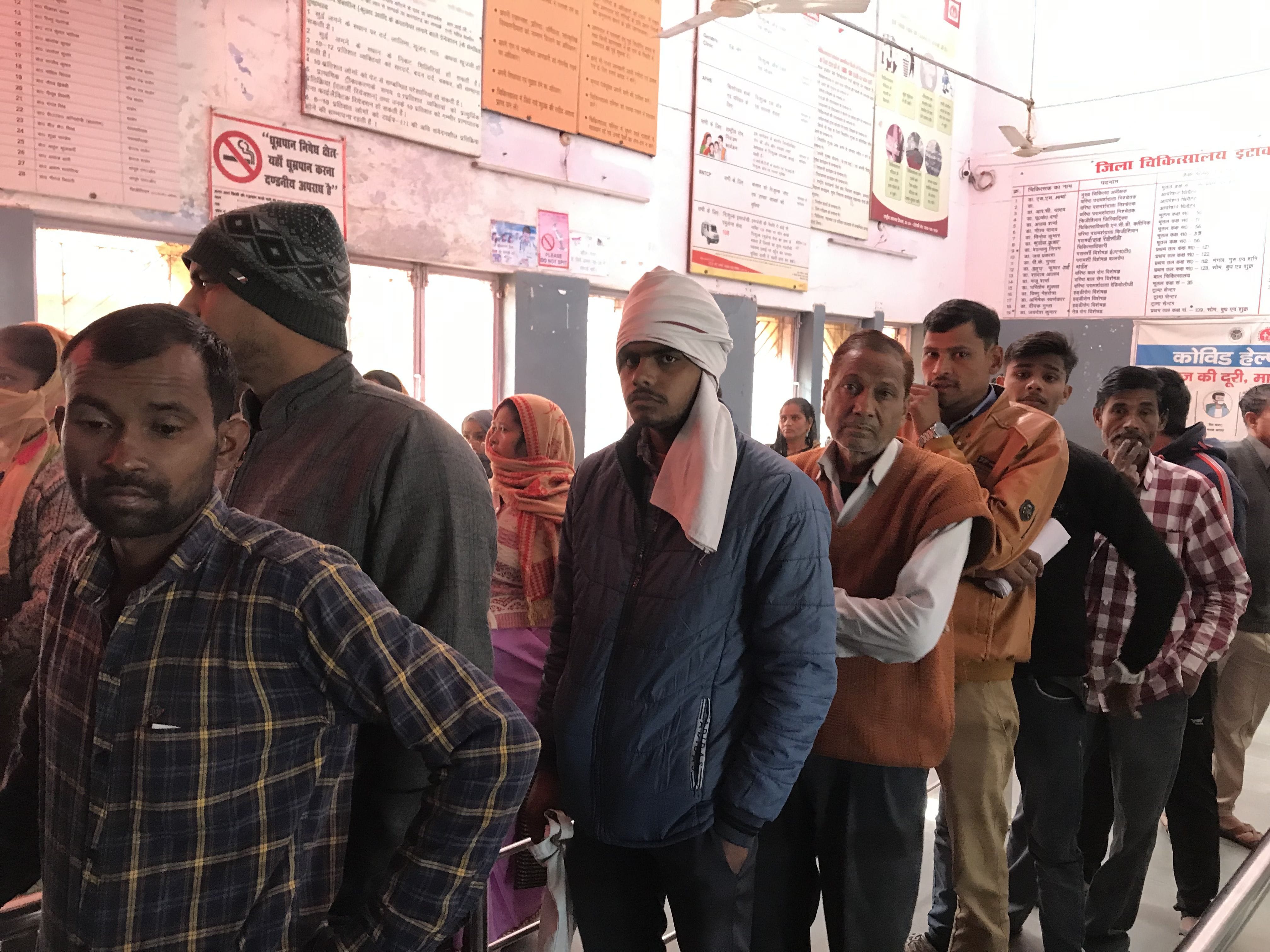 Etawah: Corona's noise, yet preparations are weak