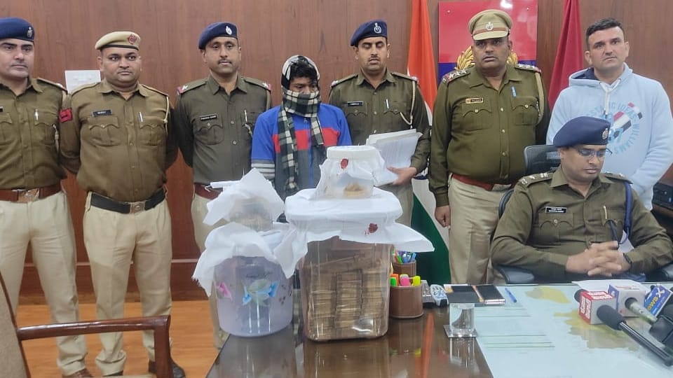 Accused of stealing caught by Pundri police
