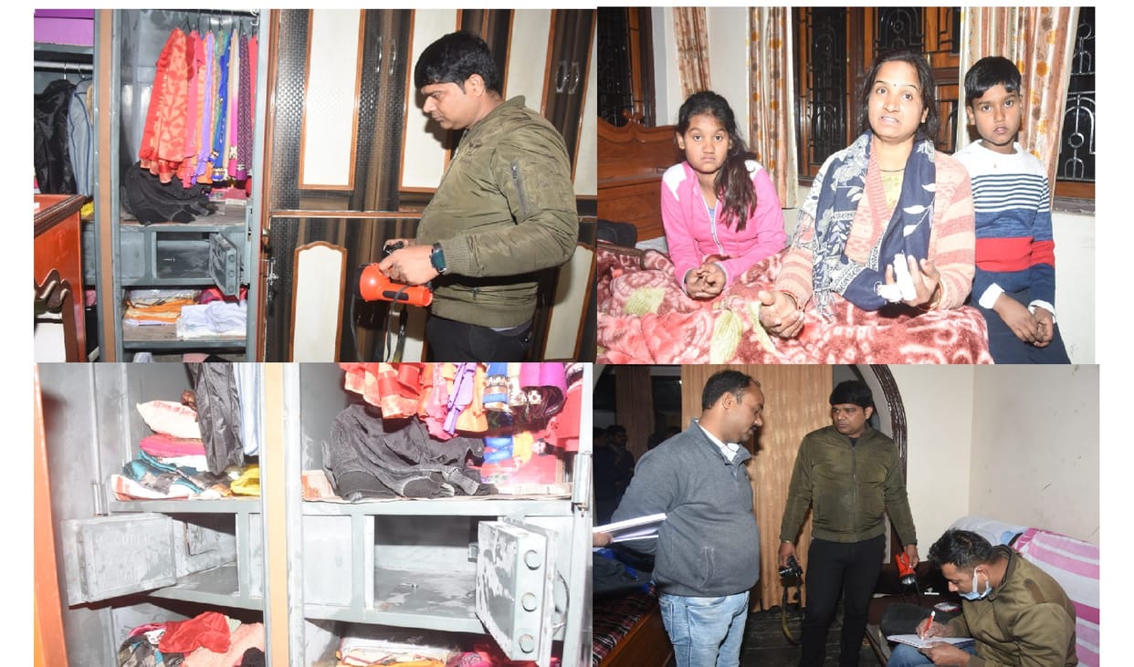 Kanpur Robbery Case, accused caught with the help of footage and surveillance