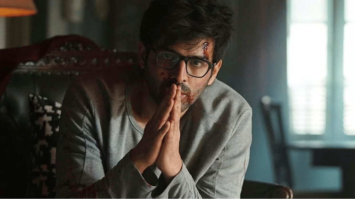 as per reports kartik aaryan injured during shooting on shehzada set photo viral on social media