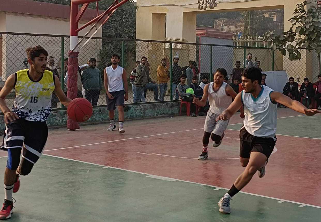 Agra's victory in basketball competition