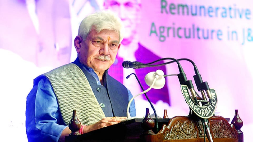 jammu kashmir: LG Manoj Sinha said, sports can bring positive change