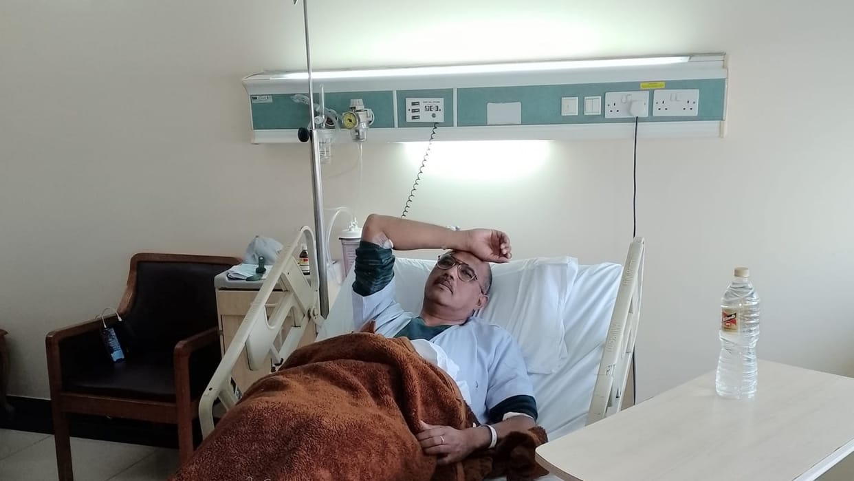lahaul spiti congress MLA Ravi Thakur infected with swine flu admitted in ganga ram hospital delhi