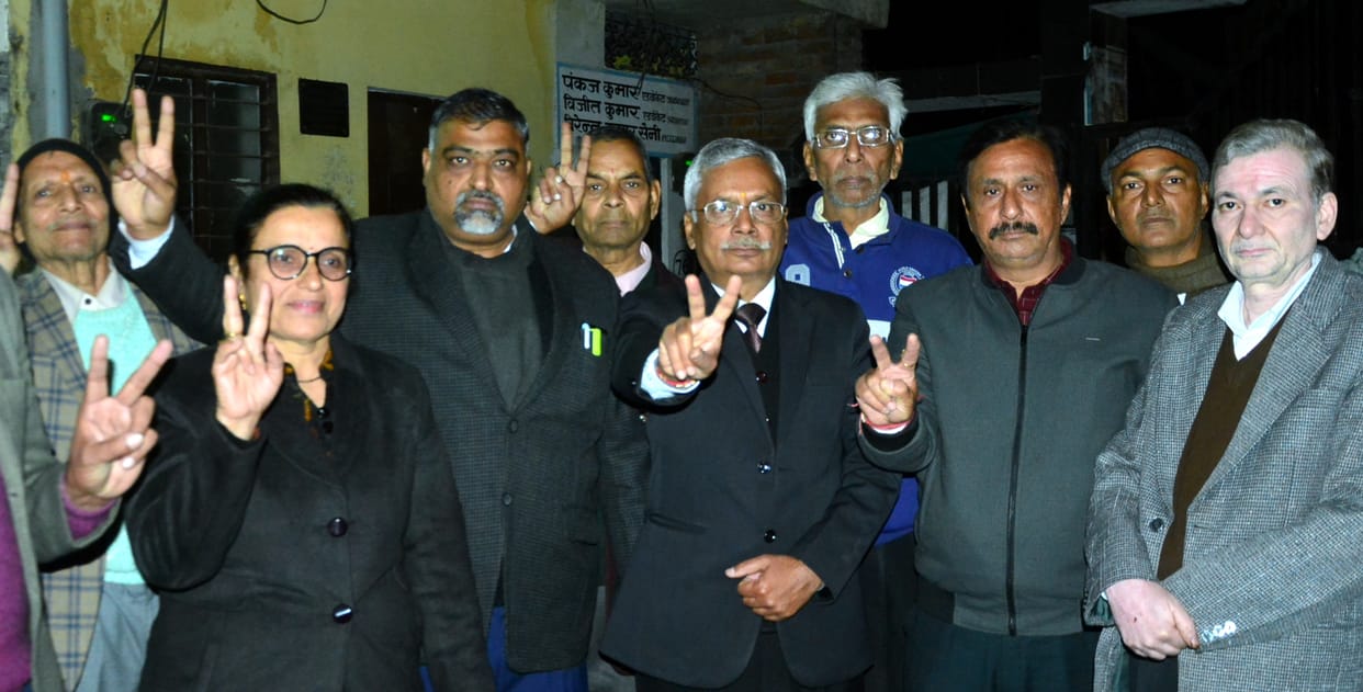 Anil president in civil bar, Bijendra became general secretary