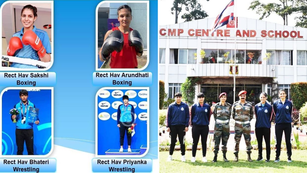 Army recruits four sports women into Corps of Military Police