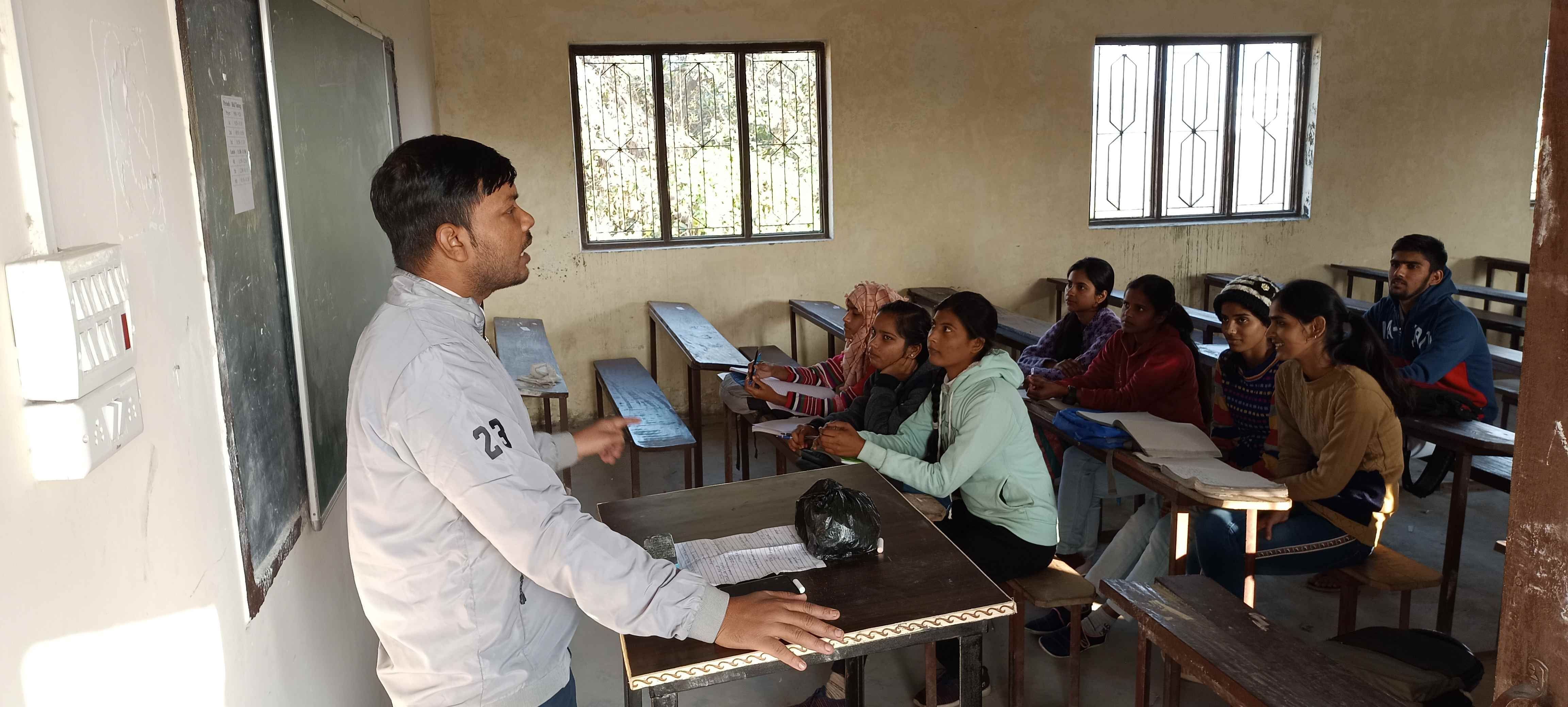 Registration of 50, 16-20 candidates coming to study