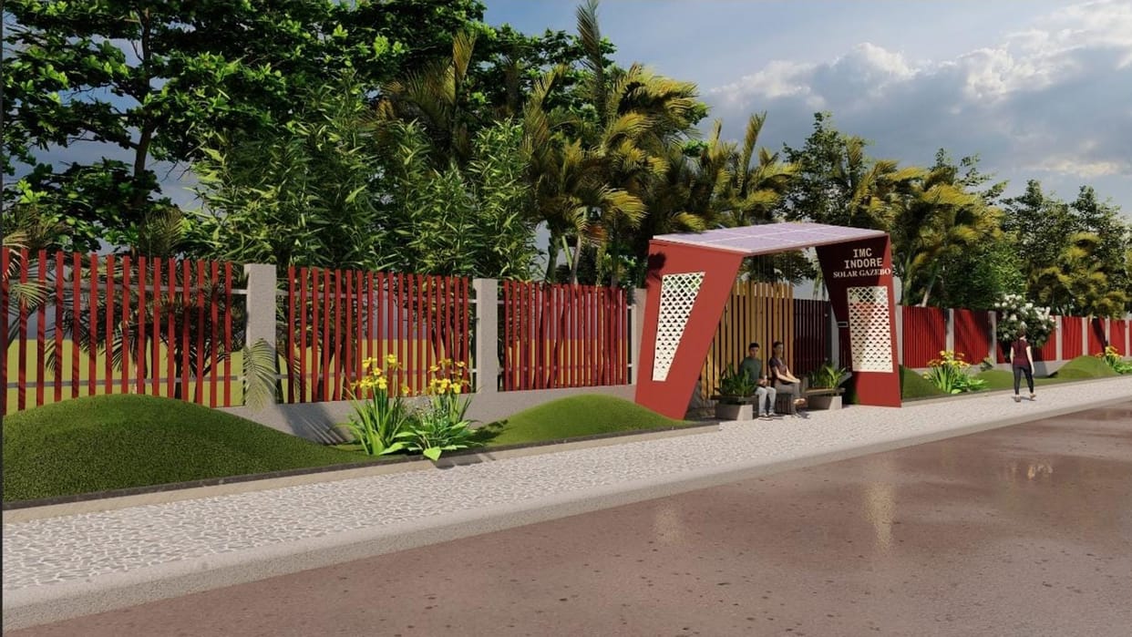 Model road is ready in Indore without announcement, cycle track will be built, park will also be there
