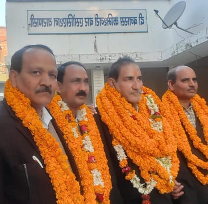 Tehsil Bar Association Sadar Election results came, Devendra Kumar elected President and Naveen Kumar GS