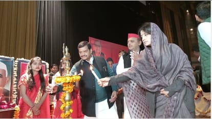 शिवपाल यादव, अखिलेश और डिंपल