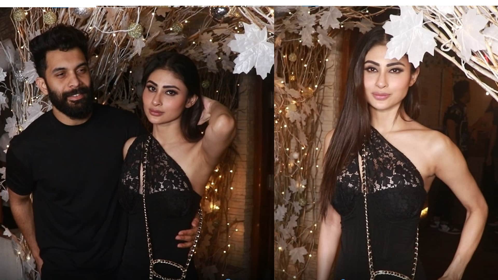 shahrukh khan son aryan khan mira rajput anshula kapoor mouni roy attends Mohit Rai birthday bash