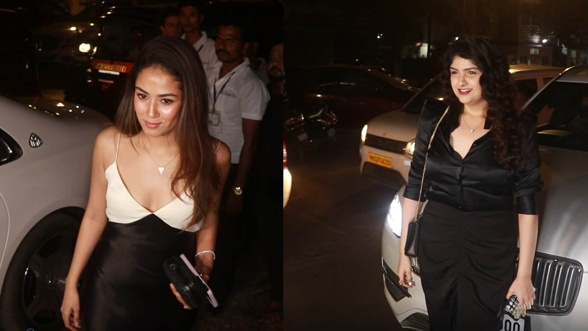 shahrukh khan son aryan khan mira rajput anshula kapoor mouni roy attends Mohit Rai birthday bash