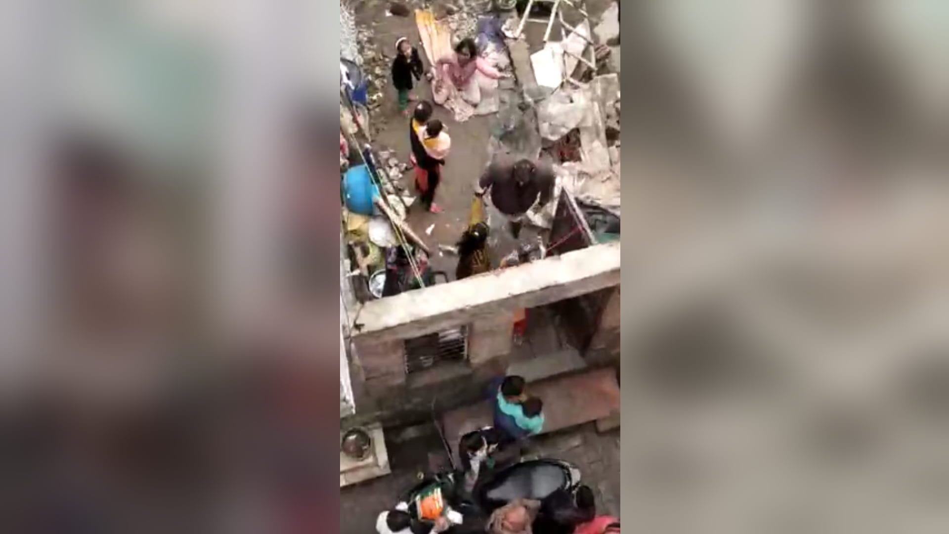 The attackers have beaten up to a pregnant woman in Meerut district and video viral