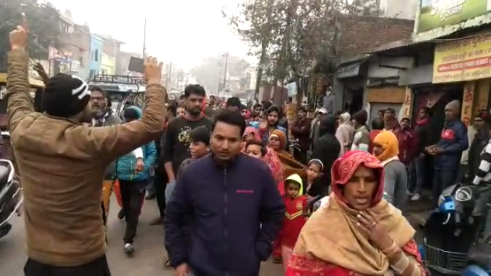 The attackers have beaten up to a pregnant woman in Meerut district and video viral