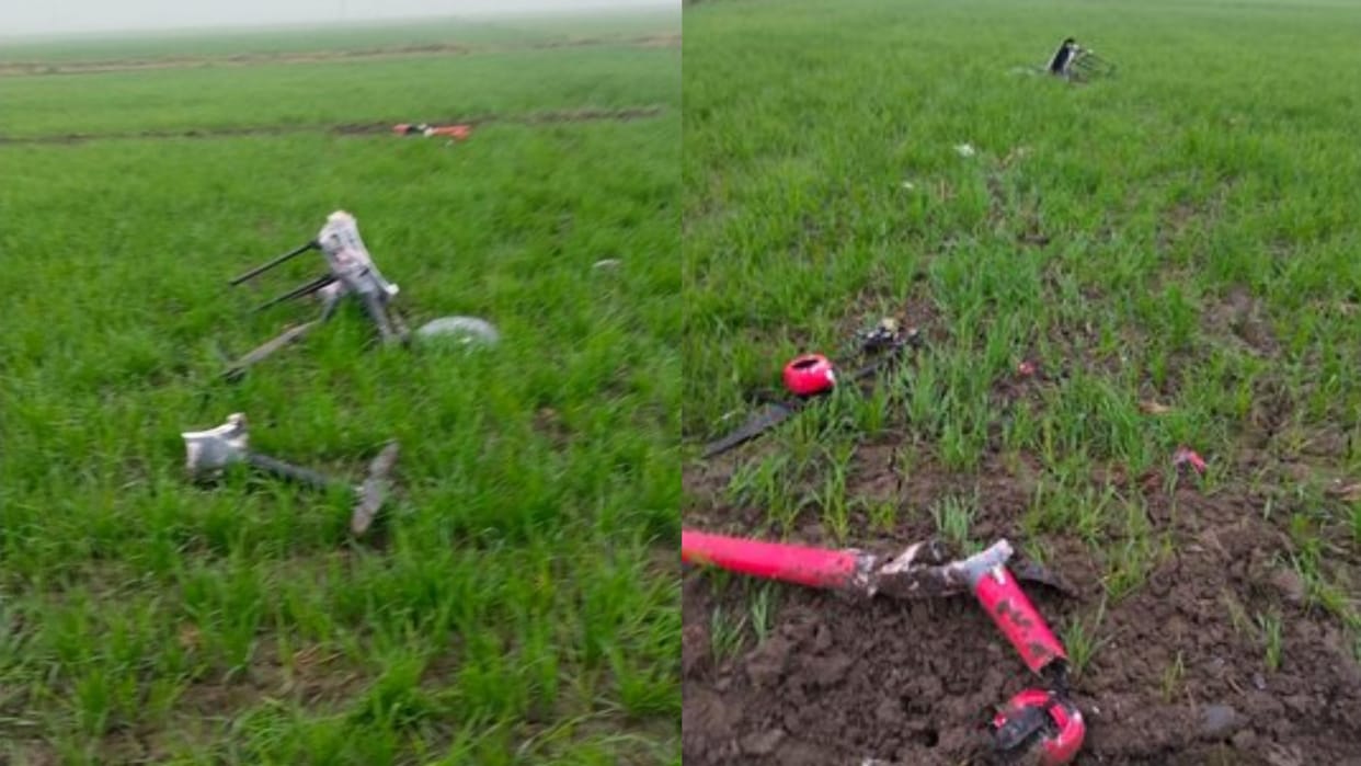 BSF shot down Pak drone in AOR of BOP Pulmoran Amritsar sector Punjab
