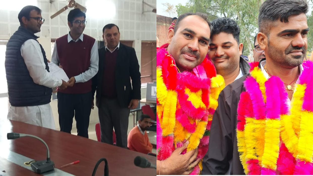 Sirsa: Karan Chautala won the Zilla Parishad chairman election