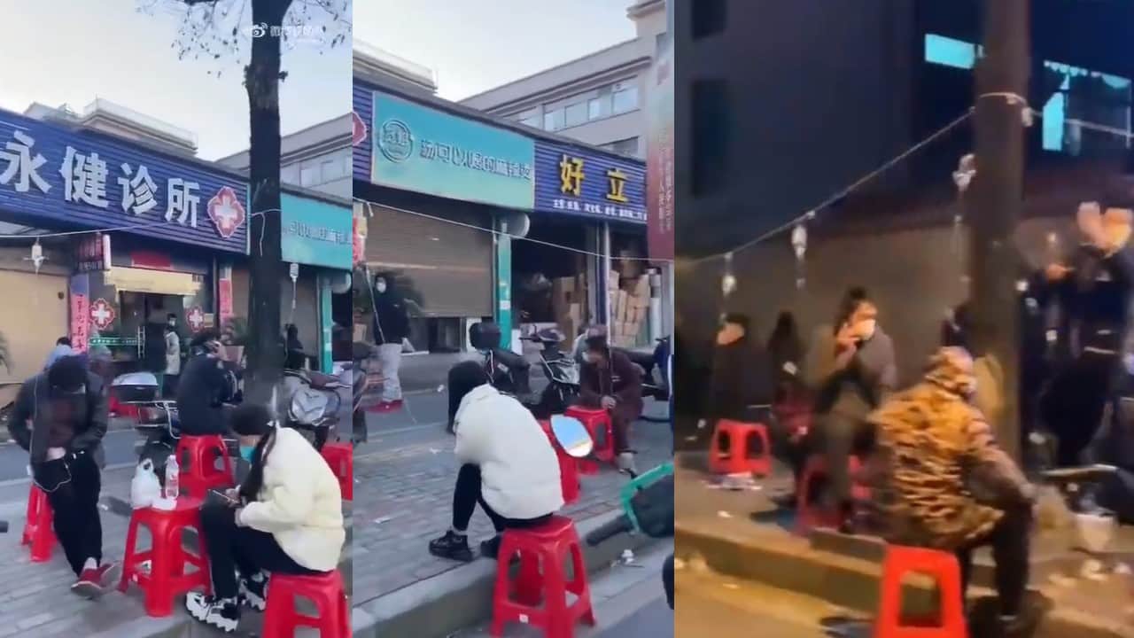 37 million new infected in 24 hours in china, Pile of corpses in hospitals, Chinese people dying