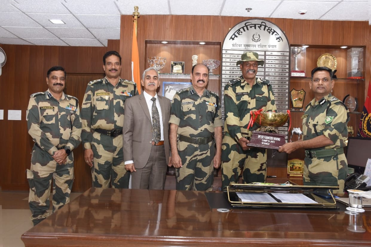 BSF: South Bengal Frontier won the inter frontier boxing competition 2022