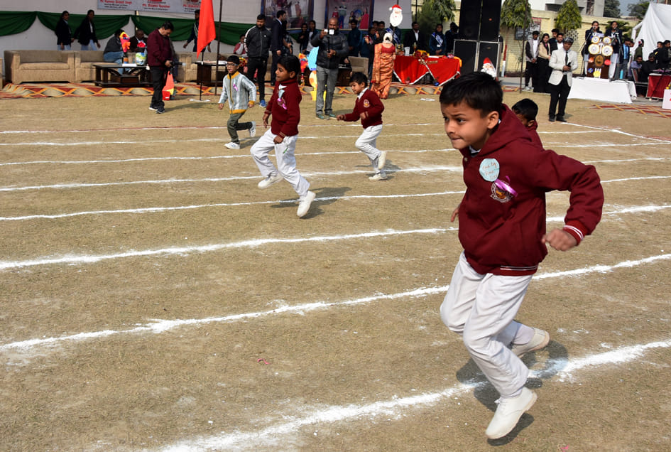 Students showed talent in sports competitions