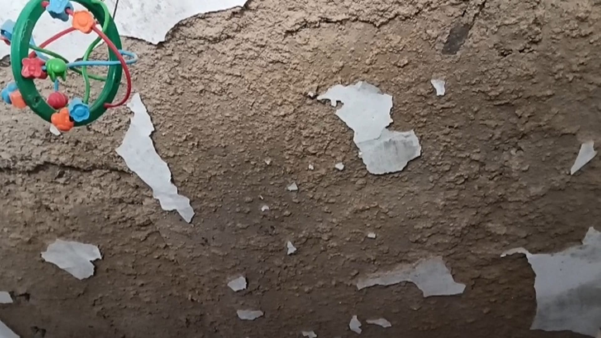 anganwadi center building collapsed of in chhattisgatrh korba