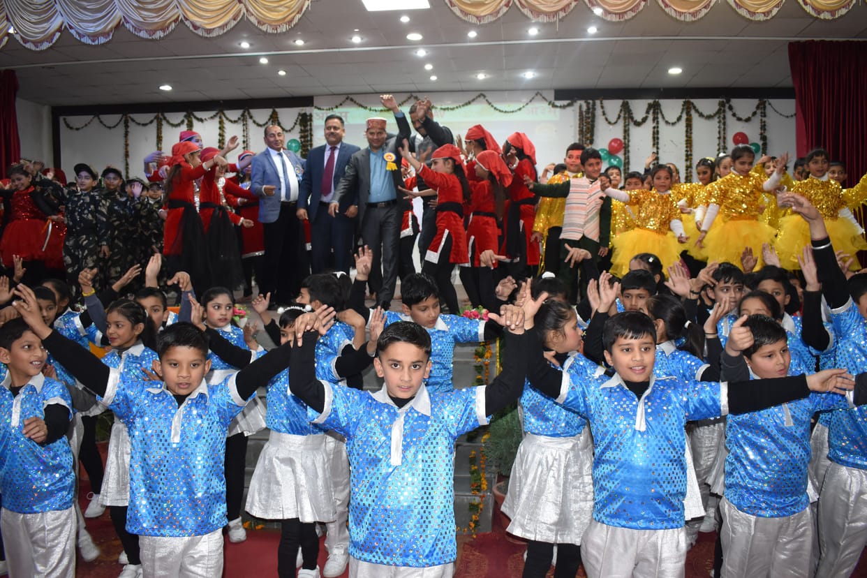 My shoe is Japanese, these trousers are Indian, but the children tied the knot
