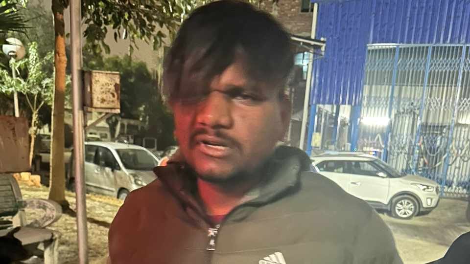 A gangster injured in police encounter in Amritsar of Punjab