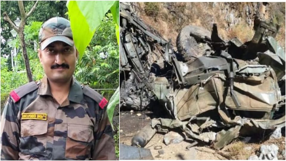 martyr Lance Naik Bhupendra celebrated his last birthday on 4th December in etah