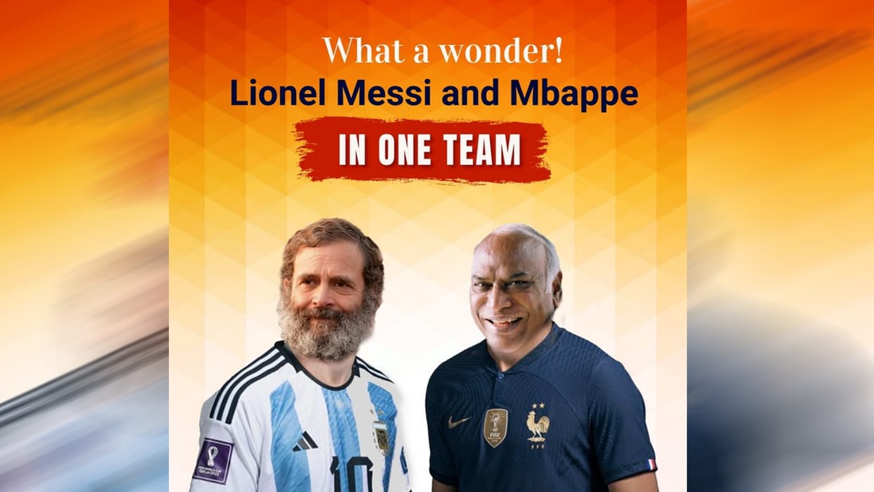 Fifa world cup harish rawat compare rahul gandhi to lionel messi and mallikarjun kharge to mbappe Uttarakhand