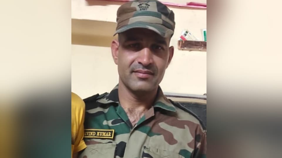 Havaldar Arvind of Jhojhu Kalan in Dadri district martyred in Sikkim Accident