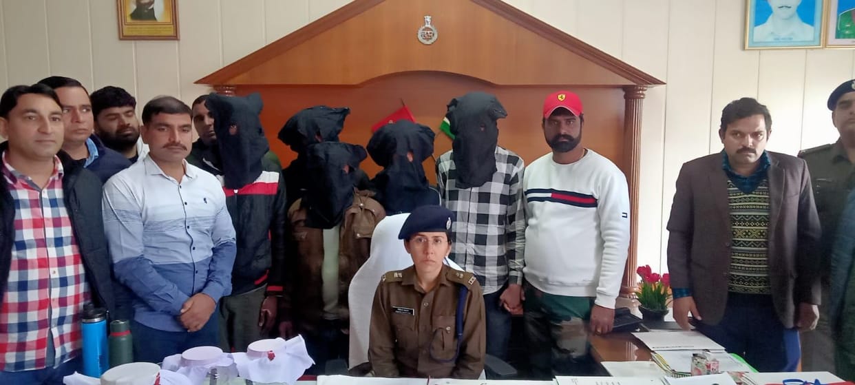 Five accused of gang looting from drivers on KGP arrested