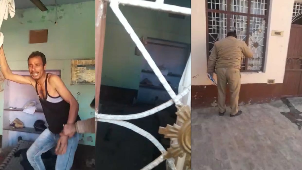 Saharanpur police saved a man from committing suicide and see photos