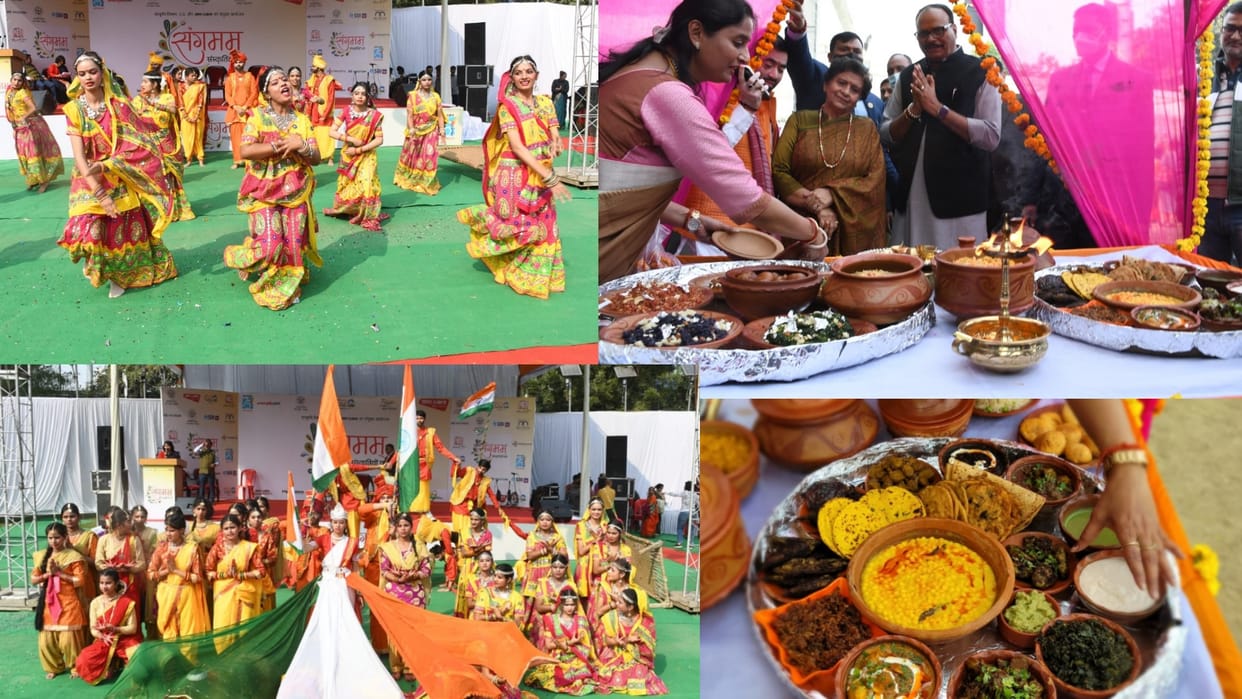 Pics of Sangmam of Amar Ujala.