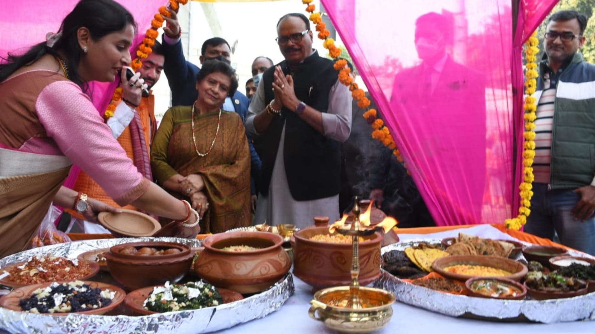 Pics of Sangmam of Amar Ujala.