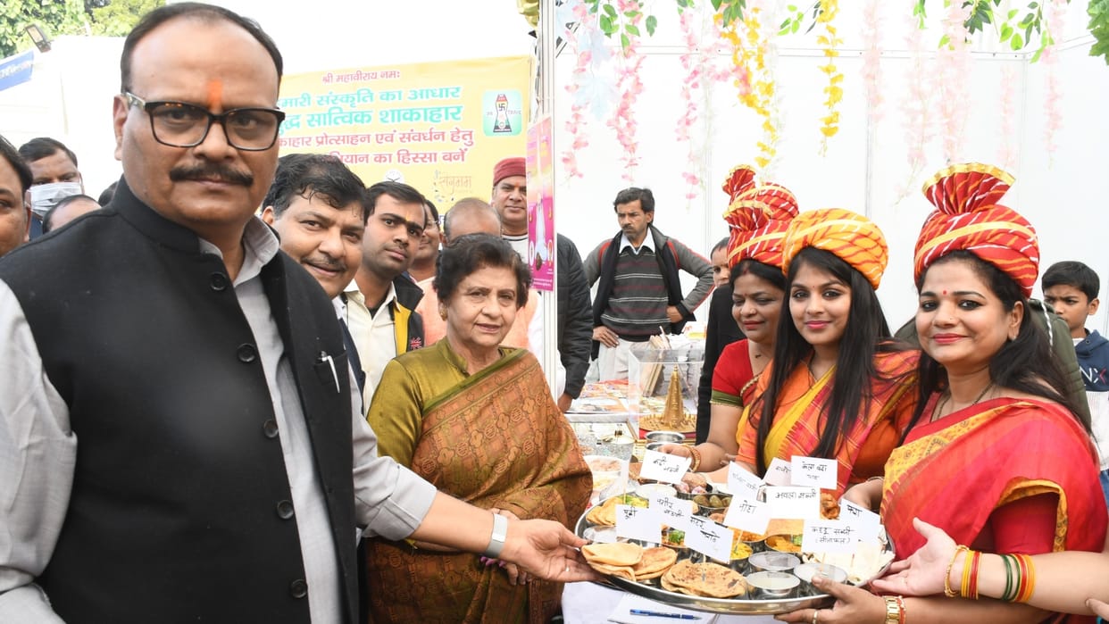 Deputy CM Brajesh Pathak inaugrates the Sangmam.