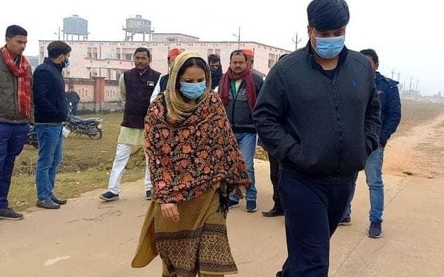 irfan solanki wife reached to district jail, meet her husband