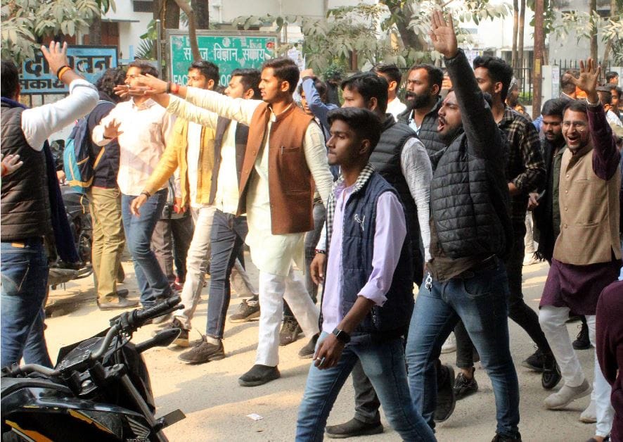 Kashi Vidyapith student election campaign started even before notification