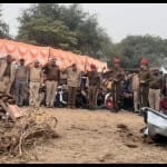 शहीद सोमबीर का अंतिम संस्कार।
