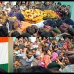 तिरंगे में लिपटा घर पहुंचा ललितपुर का लाल