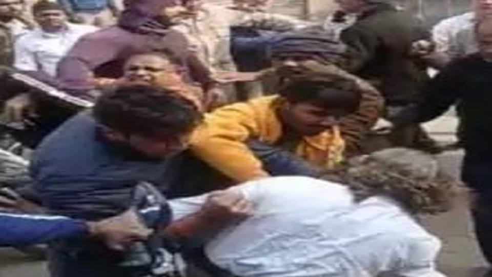 Ghaziabad in Clash between RSS and RLD workers