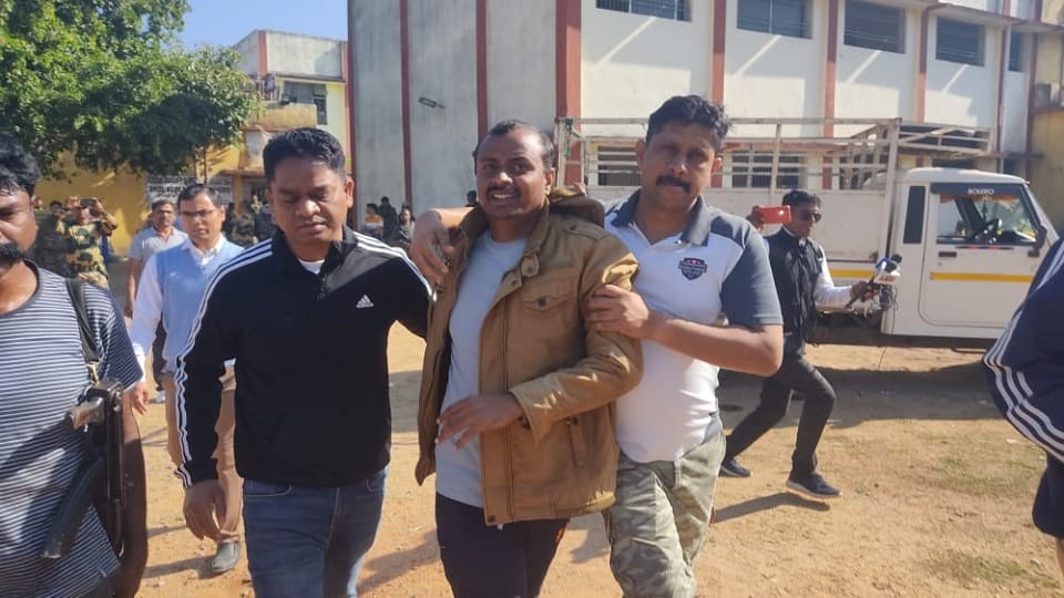 CAF jawan shot dead head constable in chhattisgarh kanker