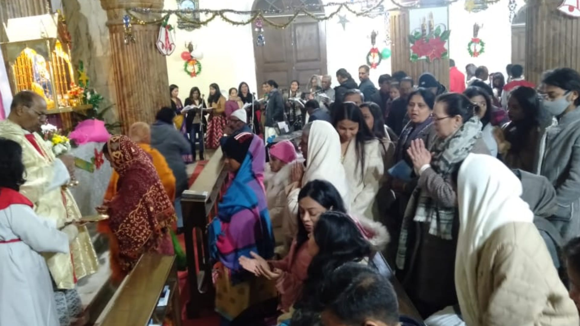 Christmas Celebration 2022 in uttarakhand Lord Jesus churches resounded with carols Watch photos